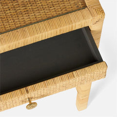 Islamorada Rattan Desk - Two Sizes - Our Boat House