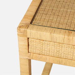 Islamorada Rattan Desk - Two Sizes - Our Boat House