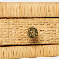 Islamorada Rattan Desk - Two Sizes - Our Boat House