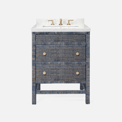 Islamorada Rattan Navy 28