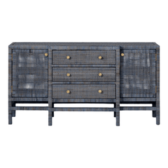 Islamorada Rattan Navy Server - Our Boat House