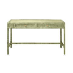 Islamorada Sage Rattan Desk - Two Sizes - Our Boat House