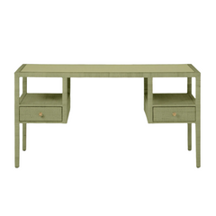 Islamorada Sage Rattan Open Desk - Our Boat House