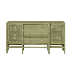 Islamorada Sage Rattan Server - Our Boat House