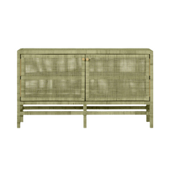 Islamorada Sage Rattan Sideboard - Our Boat House