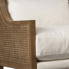 Jaden Rattan Accent Chair - Our Boat House