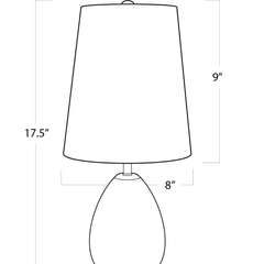 Jared Alabaster Mini Lamp - Our Boat House