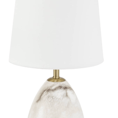 Jared Alabaster Mini Lamp - Our Boat House