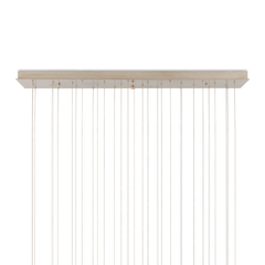 Jellyfish 30 - Light Linear Multi - Drop Pendant - Our Boat House