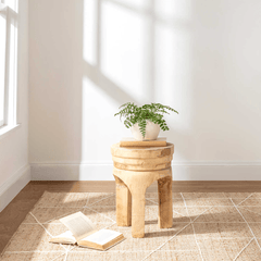 Judson Natural/Ivory Woven Jute Rug - Our Boat House