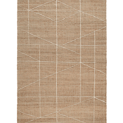 Judson Natural/Ivory Woven Jute Rug - Our Boat House