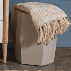 Juno Woven Throw - Natural - Our Boat House