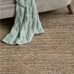 Jute Handwoven Rug - Seaglass - Our Boat House
