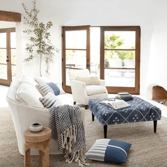Jute Handwoven Rug - Seaglass - Our Boat House