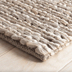 Jute Handwoven Rug - Seaglass - Our Boat House