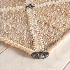 Kali Woven Jute Rug - Natural - Our Boat House