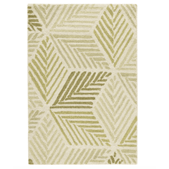 Karari Moss Hand Hooked Wool Rug - Our Boat House
