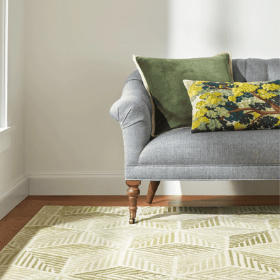 Karari Moss Hand Hooked Wool Rug - Our Boat House