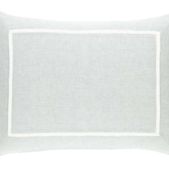 Keaton Linen Sham - Sky - Our Boat House