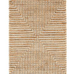 Kelan Ivory Handwoven Jute Rug - Our Boat House