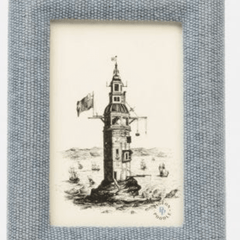 Kemi Textured Picture Frame - Light Blue - Our Boat House