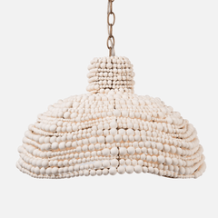 Kendall Wood Bead Pendant - Our Boat House