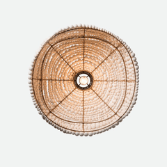 Kendall Wood Bead Pendant - Our Boat House