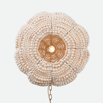 Kiara Wood Bead Pendant - Our Boat House