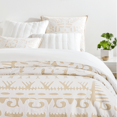Knight Wood Cutwork Natural Coverlet - Our Boat House