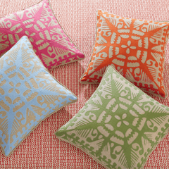 Knight Wood Linen Decorative Pillow - Olive Green - Our Boat House