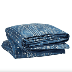 Kodi Batik Indigo Duvet Cover - Our Boat House