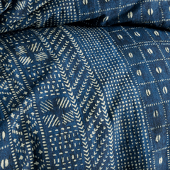 Kodi Batik Indigo Duvet Cover - Our Boat House