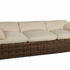 Kona Outdoor Wicker Sofa - Raffia - Our Boat House