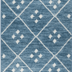 Kota Indigo - Machine Washable Rug - Our Boat House