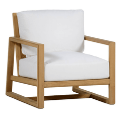 Laguna Lounge Chair - Natural Teak - Our Boat House