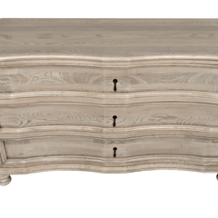 Laila Curved Front Three - Drawer Chest - Our Boat House