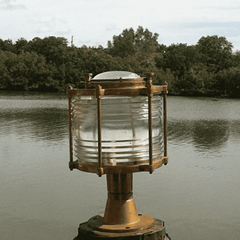 Large Nautical Masthead Piling Light - Our Boat House