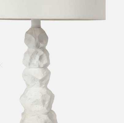 Larsen White Table Lamp - Our Boat House