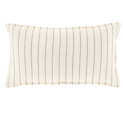 Leigh Linen Sham - Iron - Our Boat House