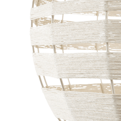 Lido White Orb Chandelier - Our Boat House