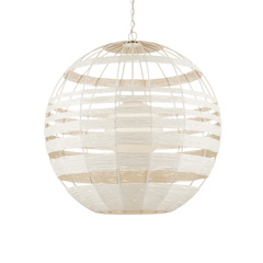 Lido White Orb Chandelier - Our Boat House