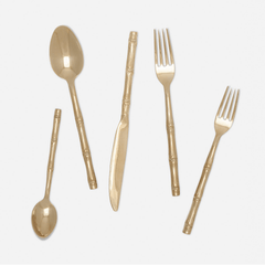Liliana Gold Flatware Set - Our Boat House