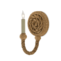 Littlehampton Natural Rope Wall Sconce - Our Boat House