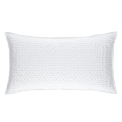 Lodi White Matelasse Sham - Our Boat House