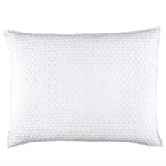 Lodi White Matelasse Sham - Our Boat House