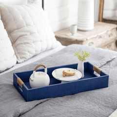Logia Rectangle Tray Small - Indigo - Our Boat House