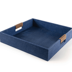 Logia Square Tray Large - Indigo - Our Boat House