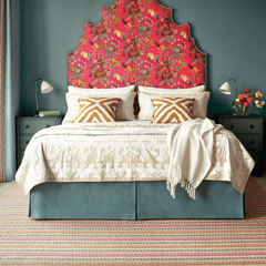 Long Slade Spice Handwoven Cotton Rug - Our Boat House