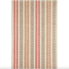 Long Slade Spice Handwoven Cotton Rug - Our Boat House