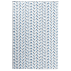 Lowell Blue Machine Washable Rug - Our Boat House